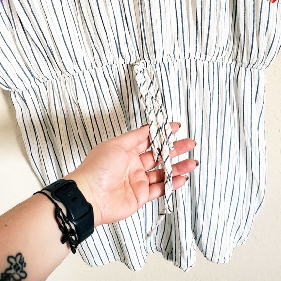 Savanna Jane Aztec Boho Embroidered Romper - Picture 4 of 10